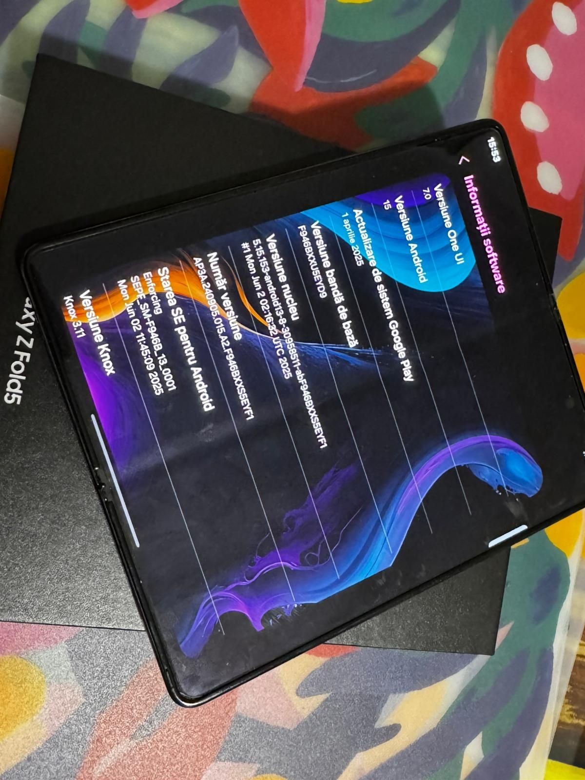 Samsung Galaxy Z fold 5 - 512GB stocare - 12GB RAM