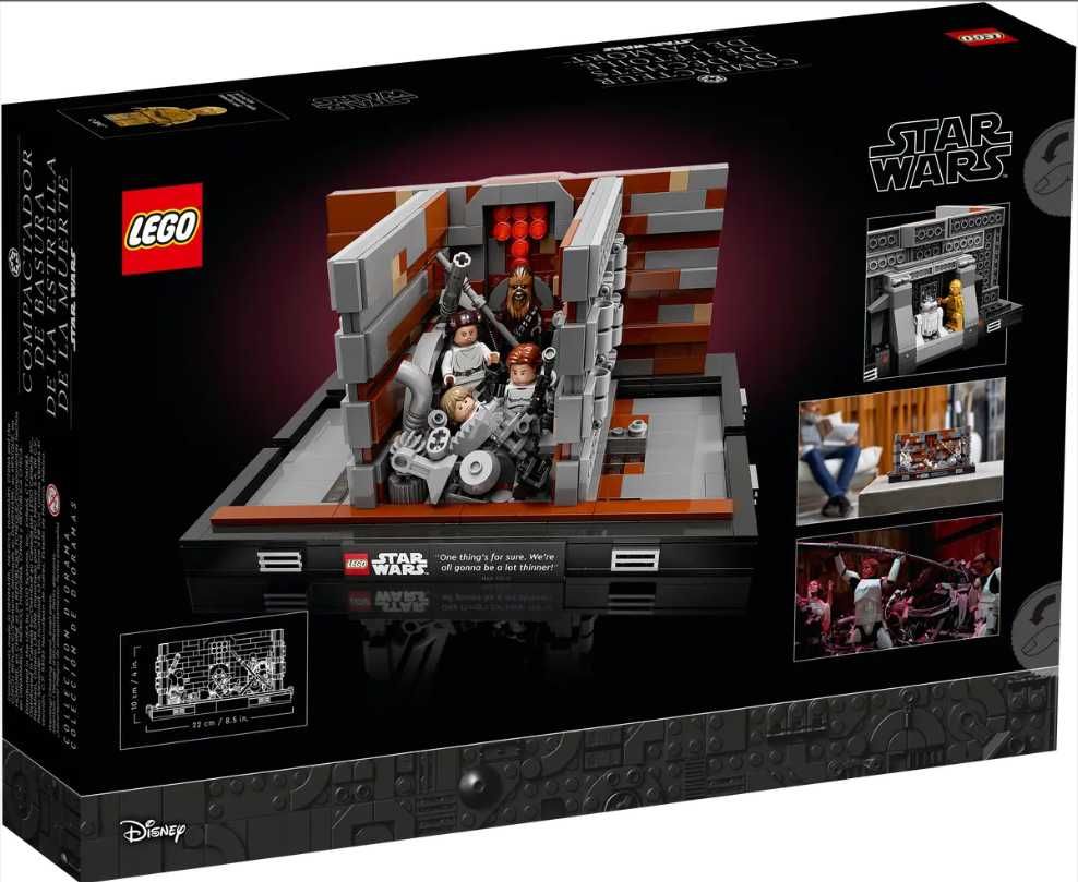 LEGO STAR WARS Death Star Trash Compactor Diorama 75339 [sigilat]['22]