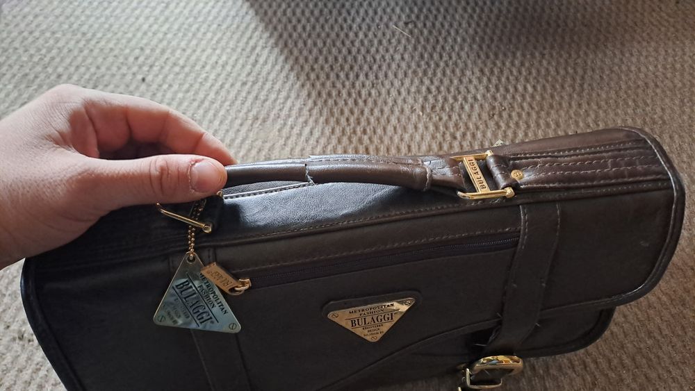 Ретро кожена чанта BULAGGI