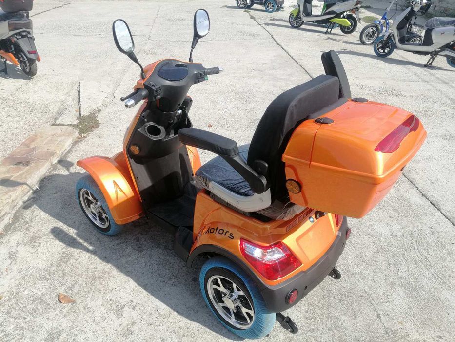 Електрическа Четириколка FM4 LUX 1500W MaXmotors Orange