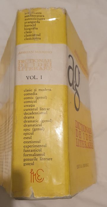 Dictionar de idei literare