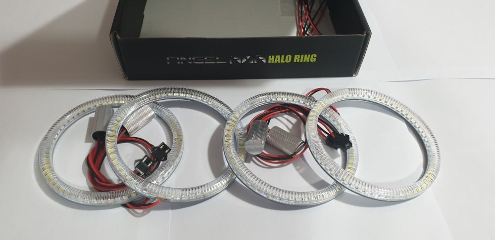 Pachet Lupe BMW E90/91 Lupe Bixenon+Xenon Canbus+Angel Eyes