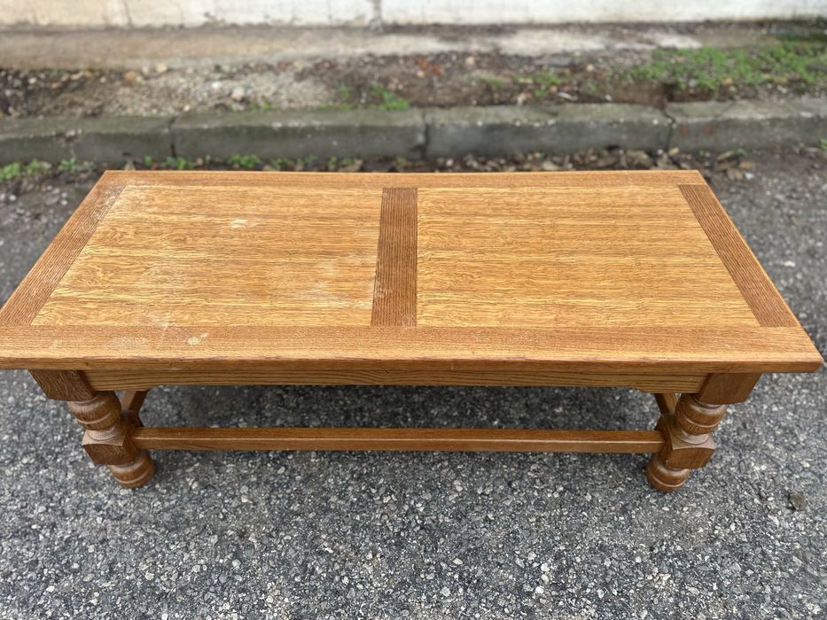 Холна масивна дъбова маса