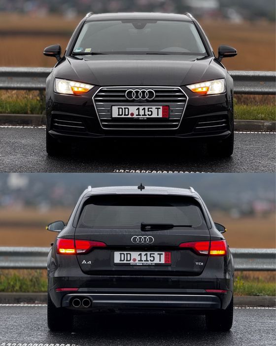 Audi A4 B9 S-Line 2017 Euro 6 2.0 TDI 190 CP Camere 360 Virtual Cockpi