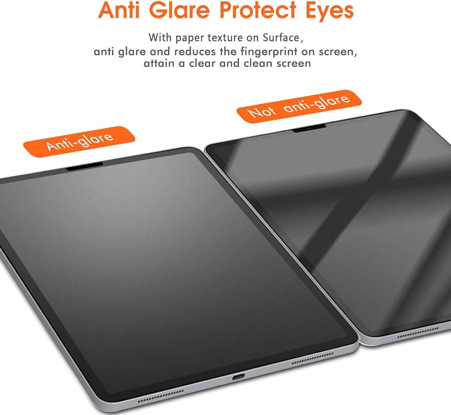 Матовая защитная пленка как бумага для iPad pro 11 и iPad Air 10.9 2шт