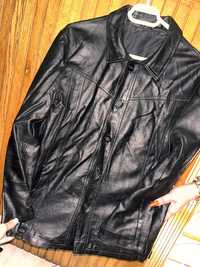 Jacheta din piele negru