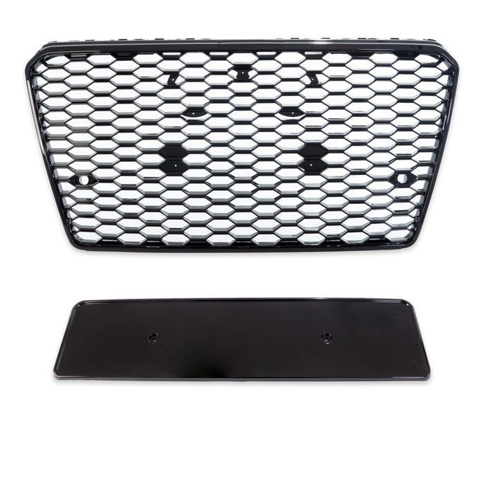 Черна решетка тип RS7 за Audi A7 (4G) sportback 2010-2014