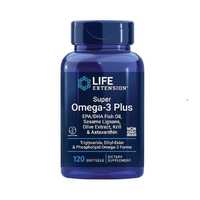 Life Extension Super Omega-3 Plus Рыбий жир ЭПК/ДГК, лигнаны кунжута,