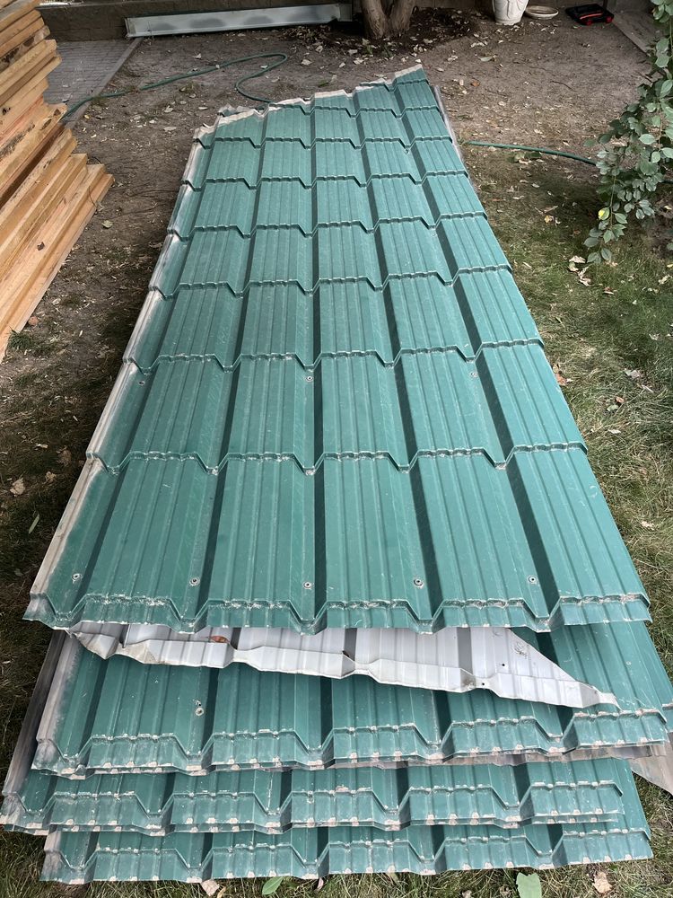 Продам металлочерепицу б/у