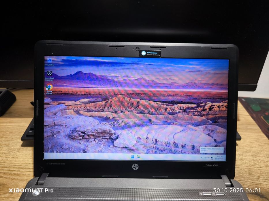 Laptop 13,3 inch aluminum HP ProBook 4340s