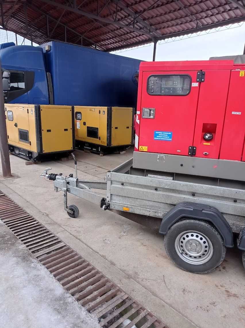 Generatoare de inchiriat curent  1-110KW Inchiriere generator Fagaras