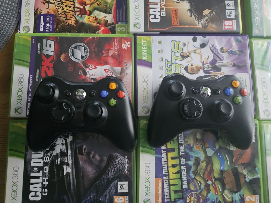 Xbox 360 Editie 512 GB (Fara zgarieturi) + kinect + colectie de jocuri