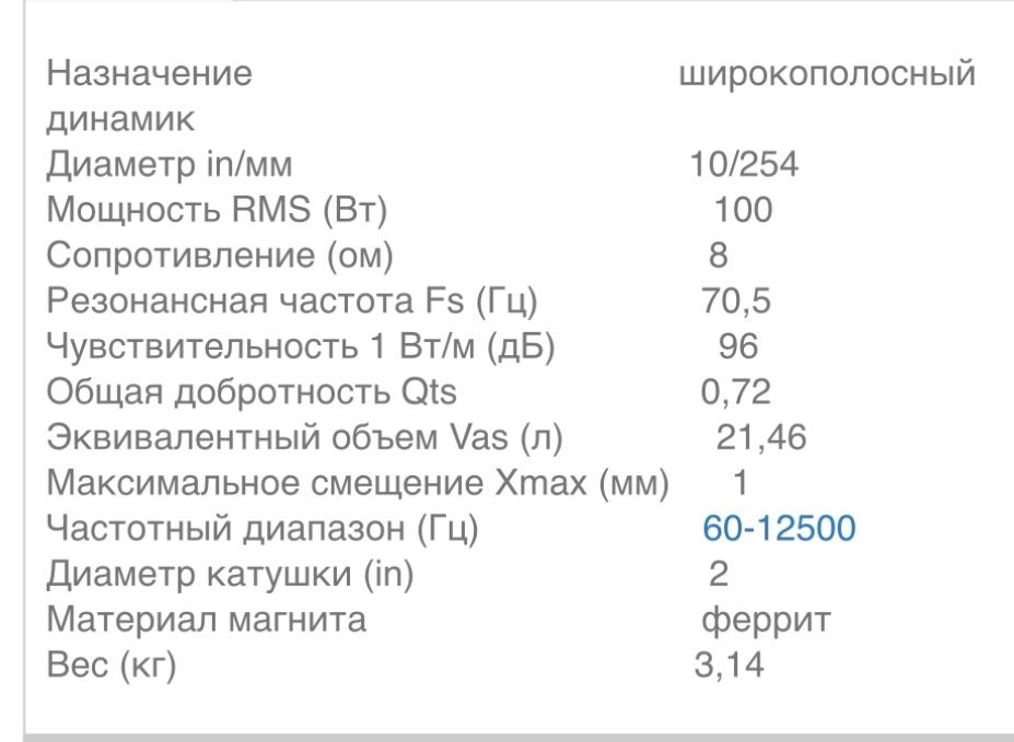 Продам новые оригинальные динамики IMF HP-10T