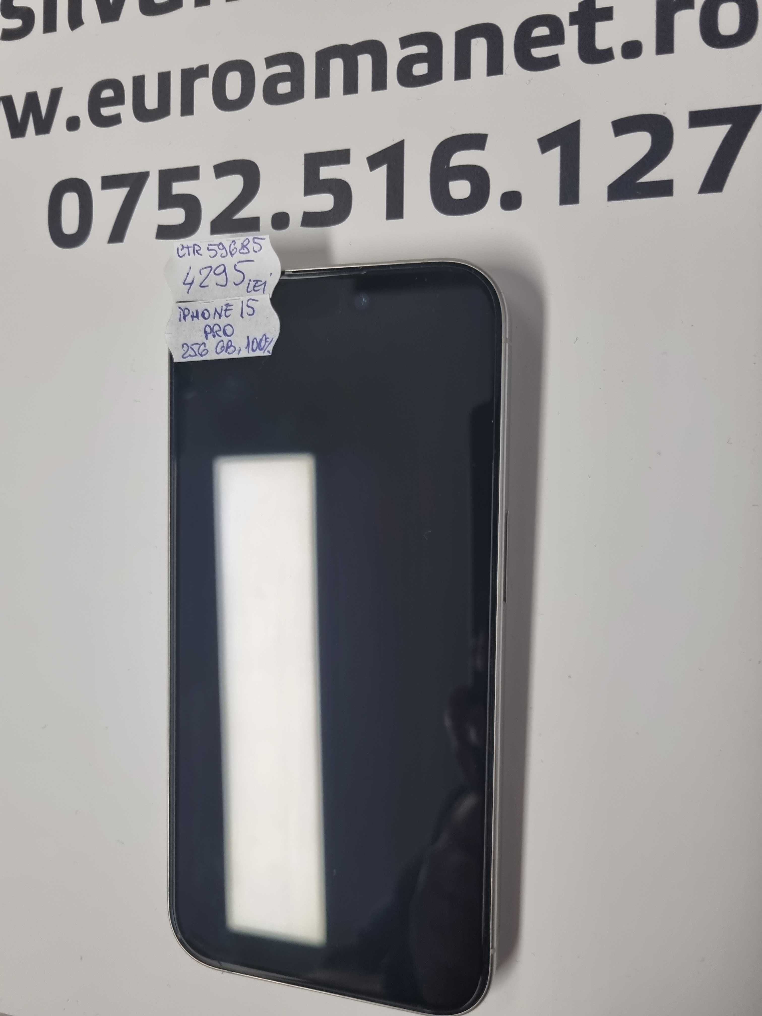 Iphone 15 Pro, 256GB, Bat.100% -T-