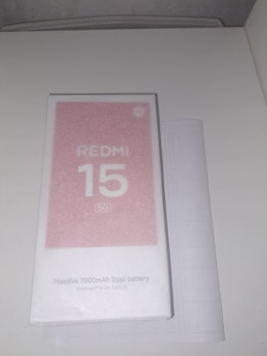 Xiaomi redmi 15 256G, nou, sigilat