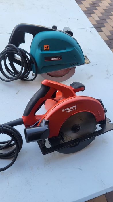 Circulare profesionale Hilti și Makita