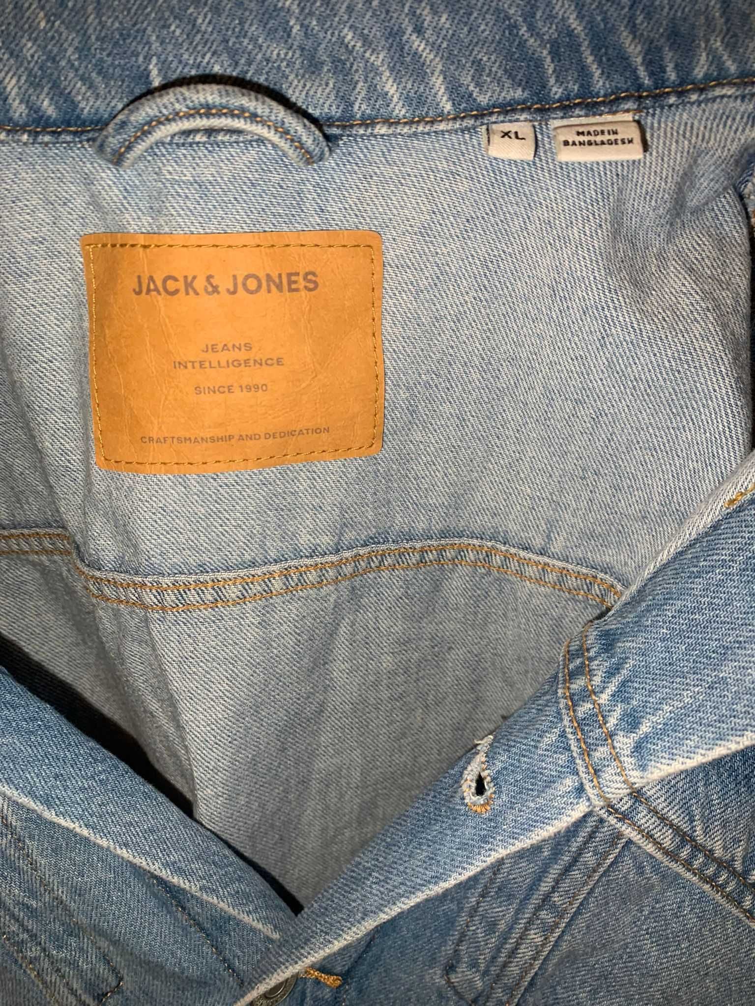 Geacă de blugi primăvară-toamnă JACK & JONES - Marimea XL