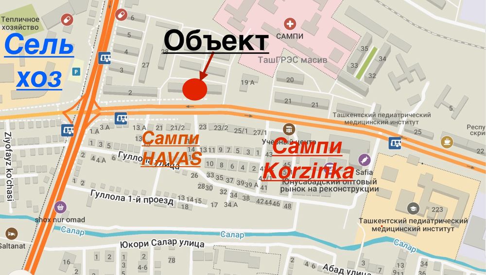 СВОЁ нежилое 49 (+16) кв.м. 1 этаж вдоль дороги СамПИ KORZINKA и HAVAS