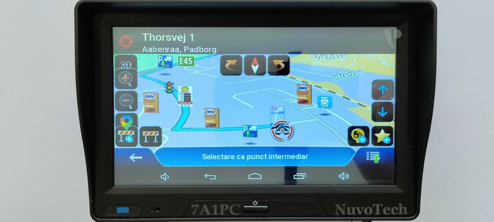 GPS NuvoTech iGO Truck Harti 2024 Traffic On 1GB RAM 16GB+64GB SIGILAT