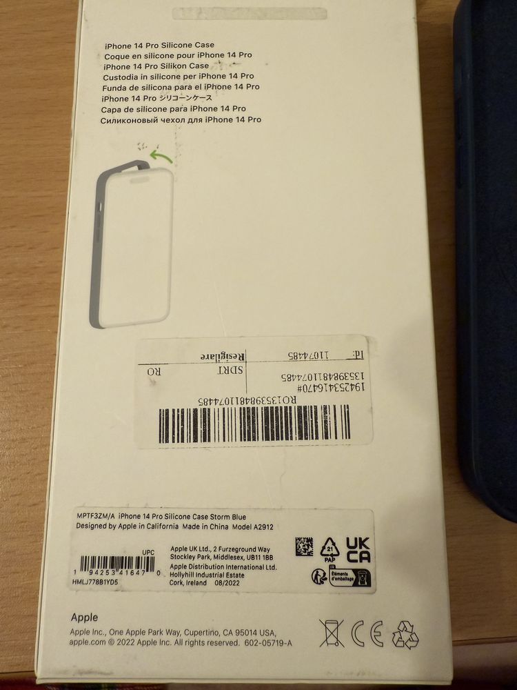 iphone 14 pro original case storm blue