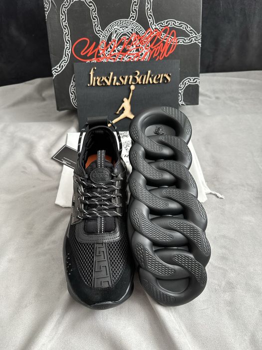 Versace Chain Reaction Black size 42