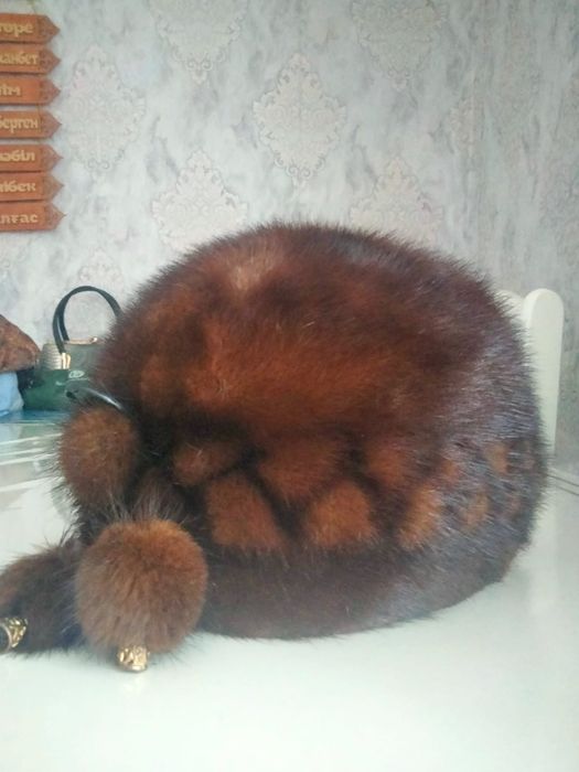 Шапка норковая зимняя