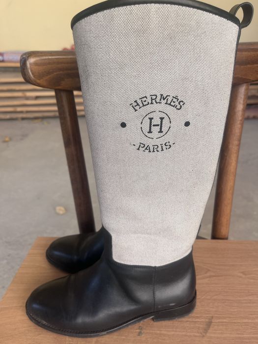Женские сапоги Гермес Италия 37 размер.
