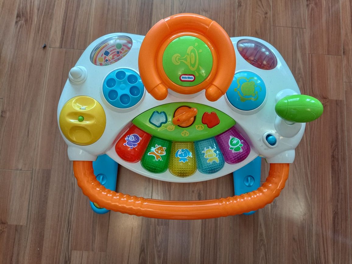 Jucarie copii - Antepremergator muzical cu volan si placa activitati