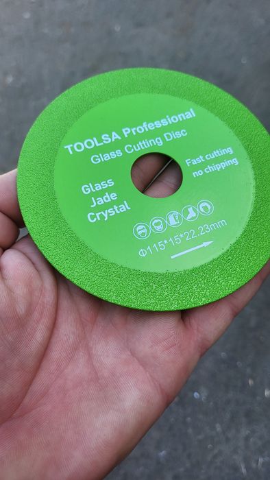 Диамантен диск за рязане на стъкло керамика