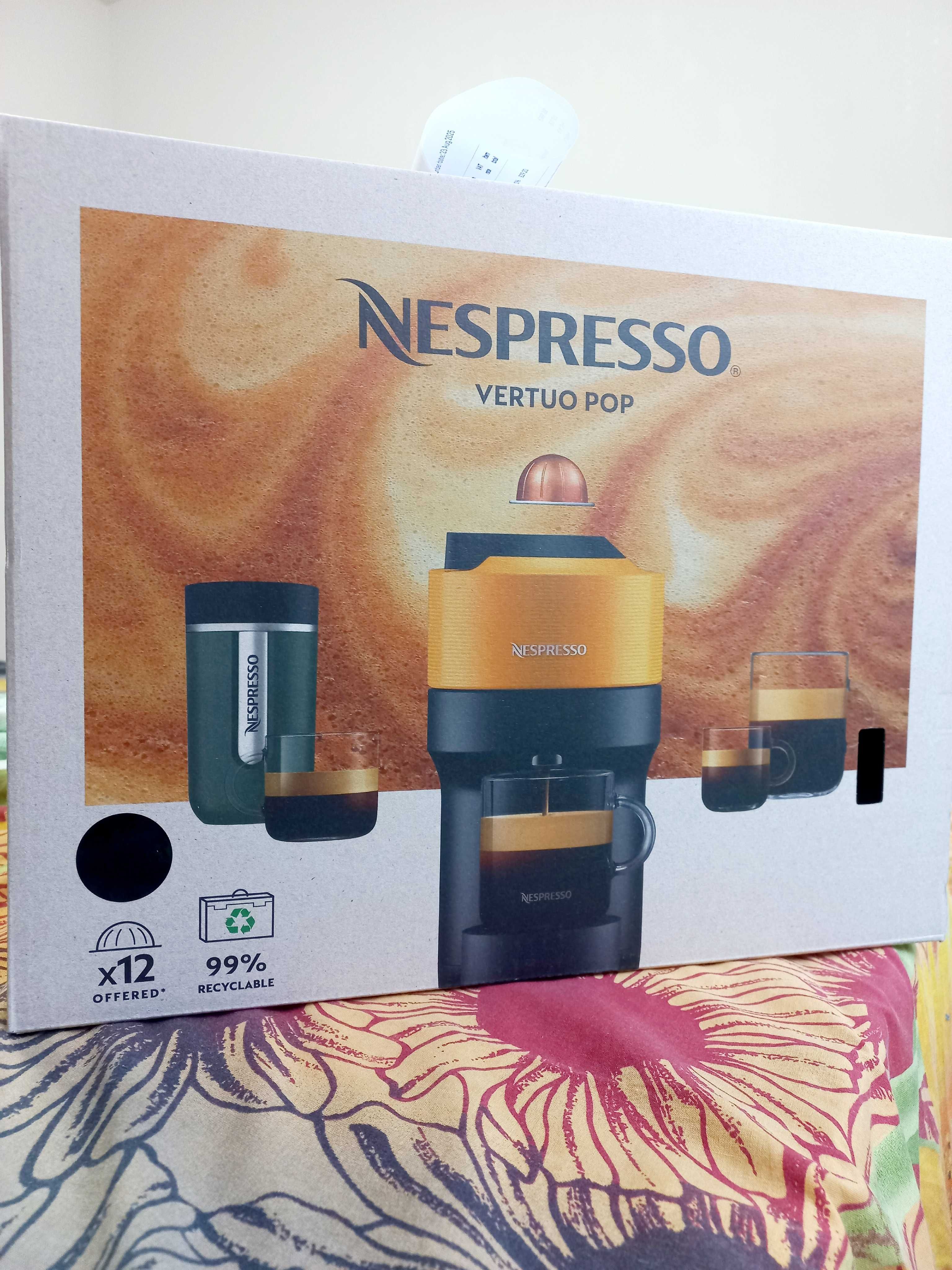 Нова кафе машина Nespresso Vertuo Pop