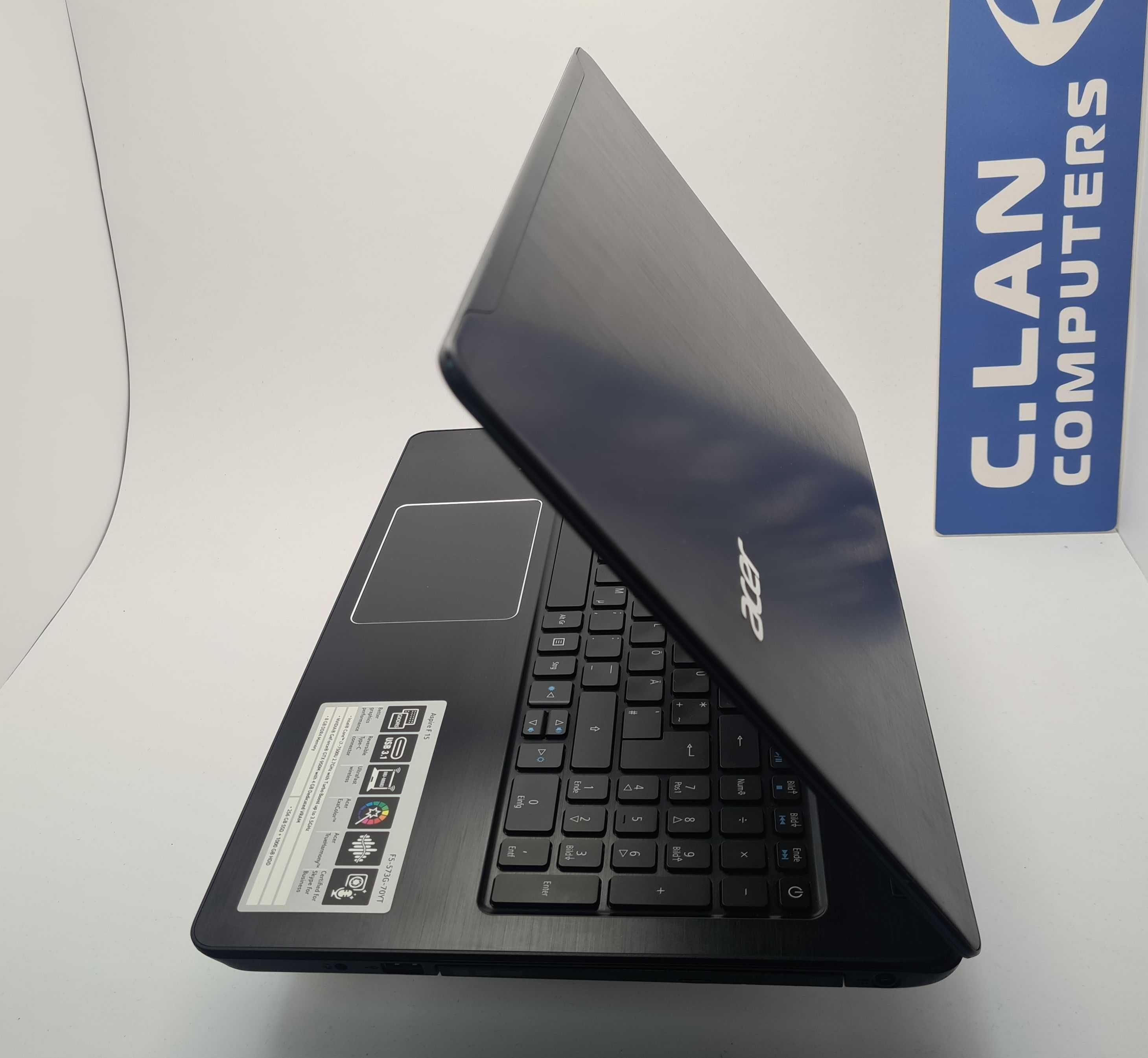 Acer Aspire  F5-573G i7 7500/16GB/256SSD/1TB HDD/GTX950/FHD/Подсветка