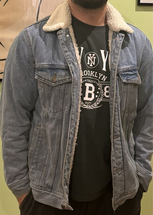 Яке Reserved , дънково с подплата, размер М