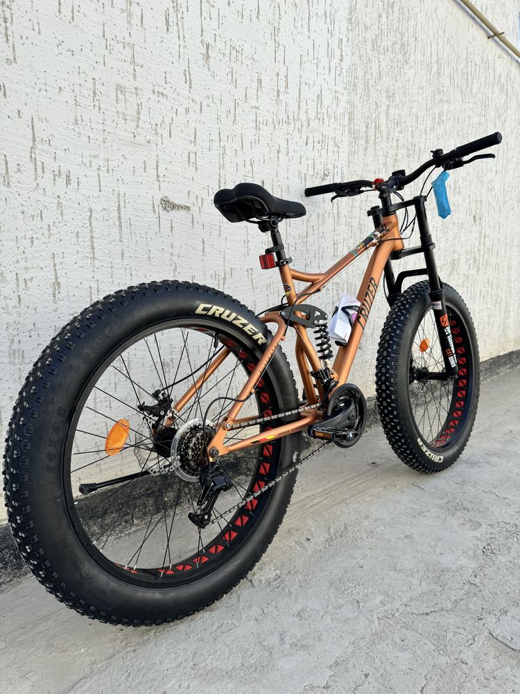 Велосипед с жирными колесами Fatbike Cruzer Alligator