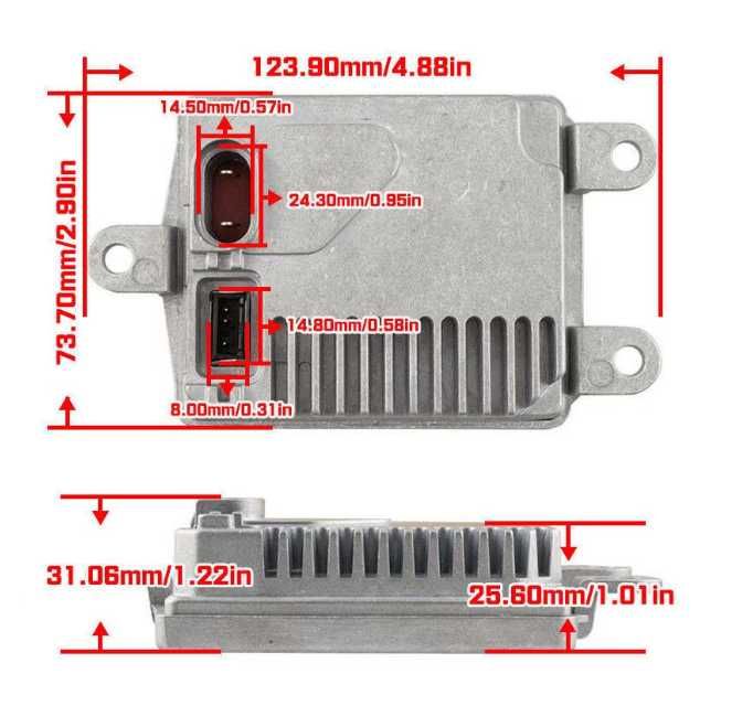 Balast NOU droser bec xenon Skoda Octavia II 831-10009-044