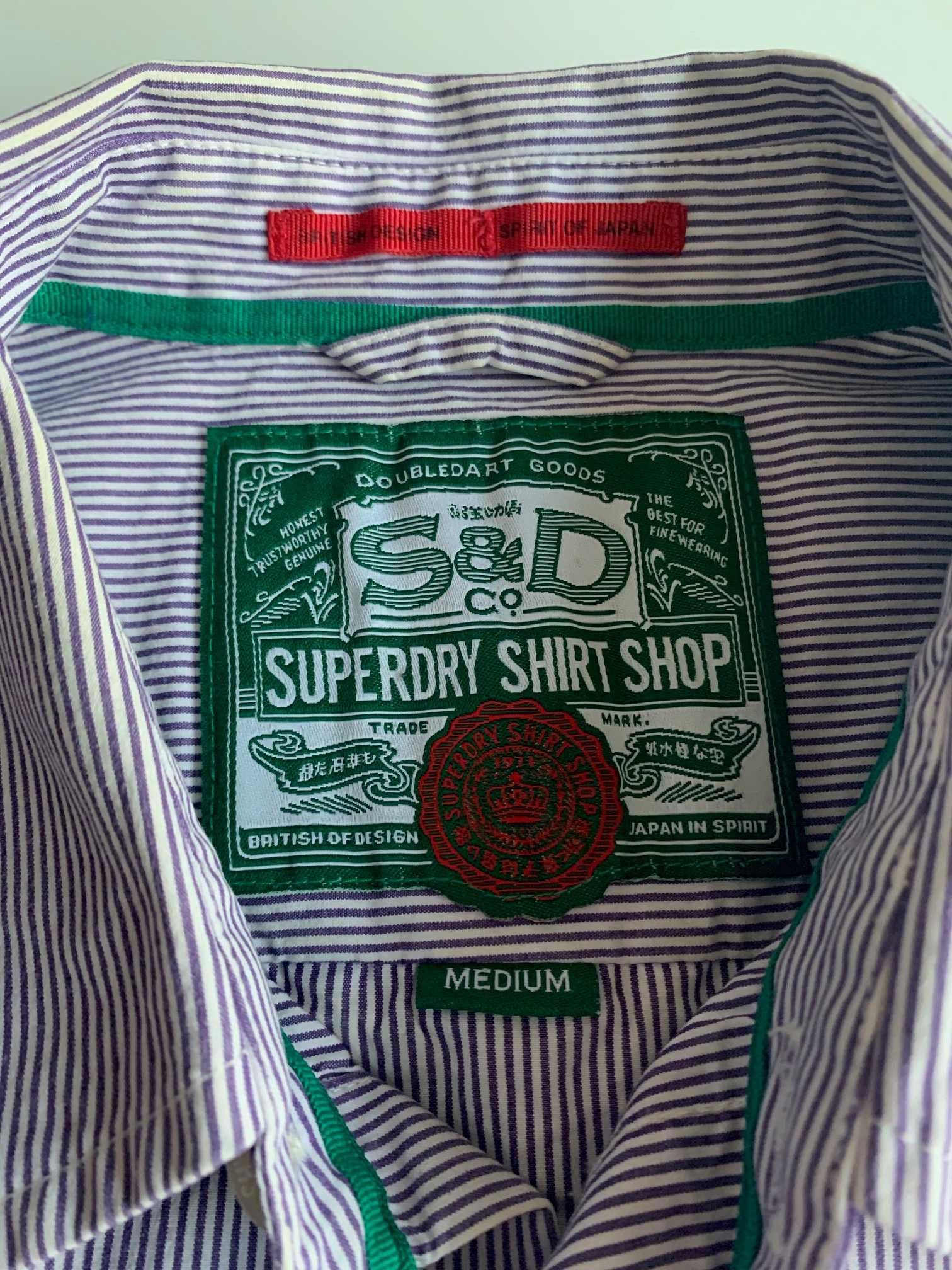 Оригинална мъжка риза SUPERDRY, размер М