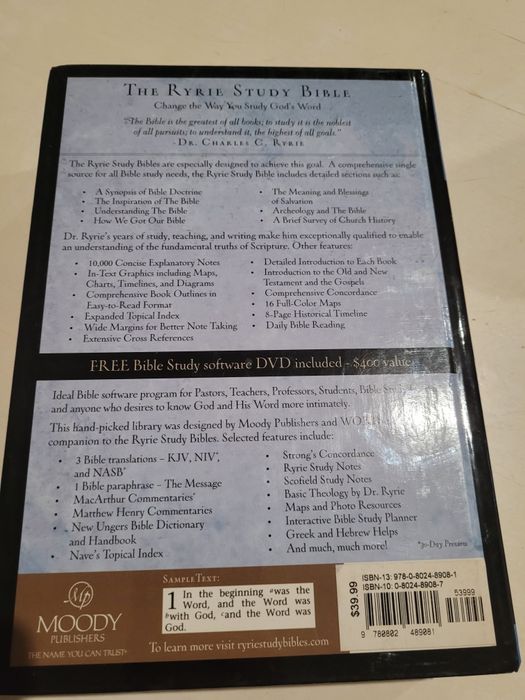 The Ryrie Study Bible