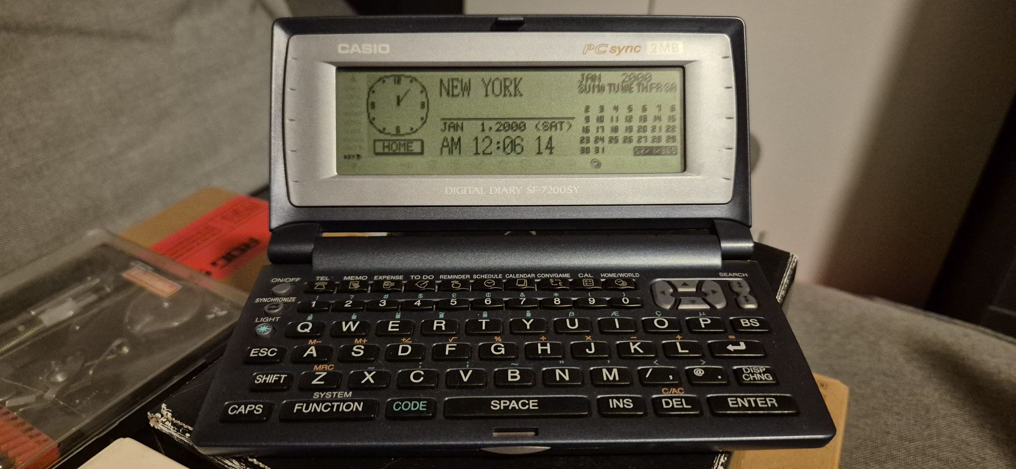 Casio Digital Diary SF-7200SY impecabil