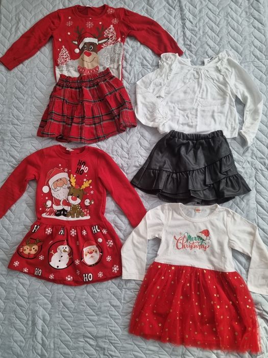 Лот Коледни рокли 104