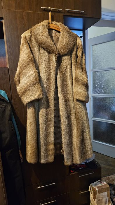 Blana naturală damă nutrie marimea 444