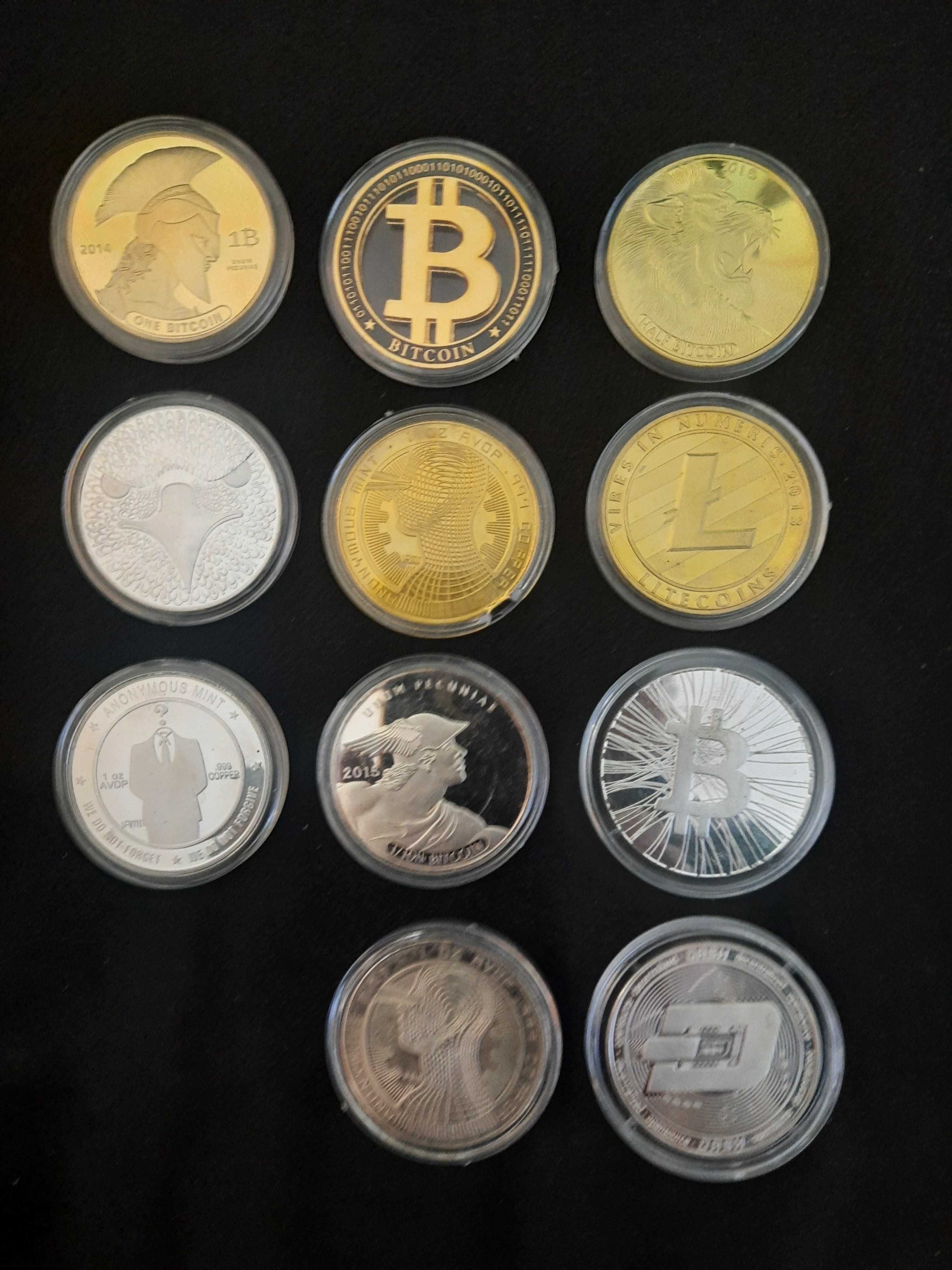 Биткойн сувенирни монети