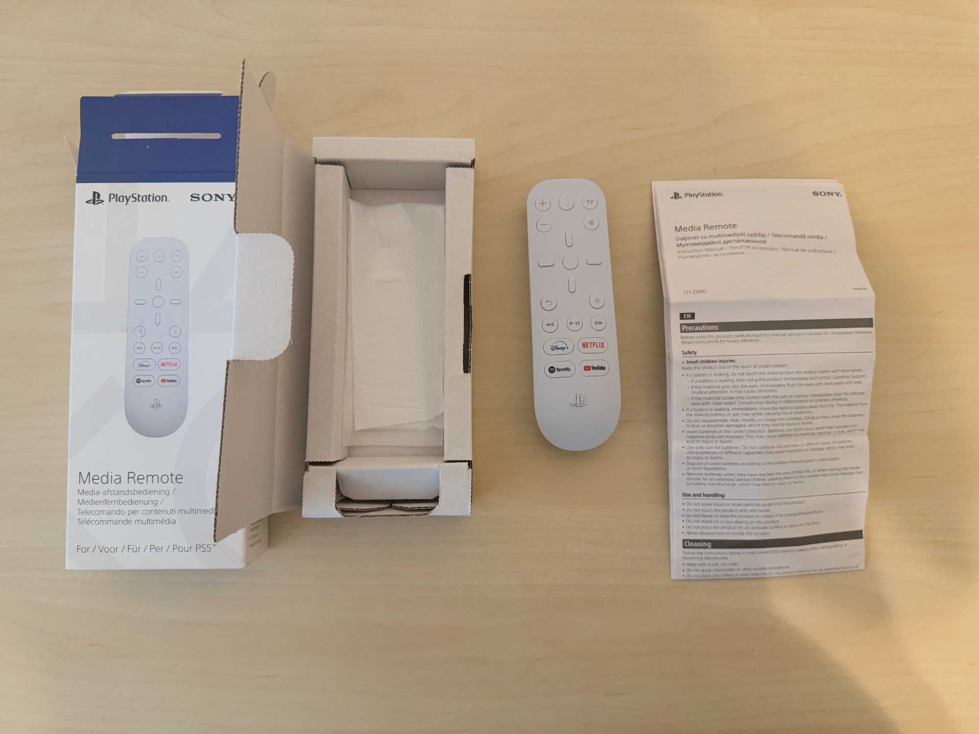 Дистанционно PS5 Media Remote