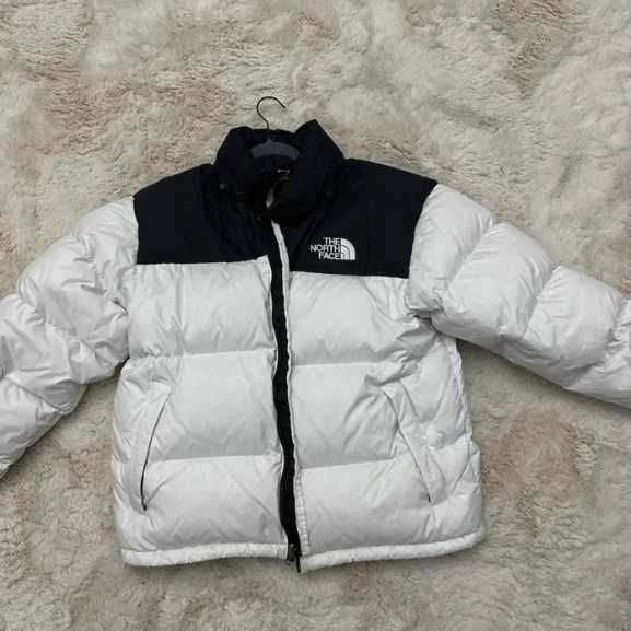 *NOU* GEACA The North Face 700 - alb / negru - verificare colet
