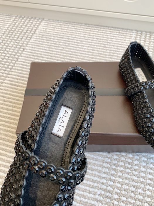 Balerini Alaia full negru marimi 35-40, tip Premium