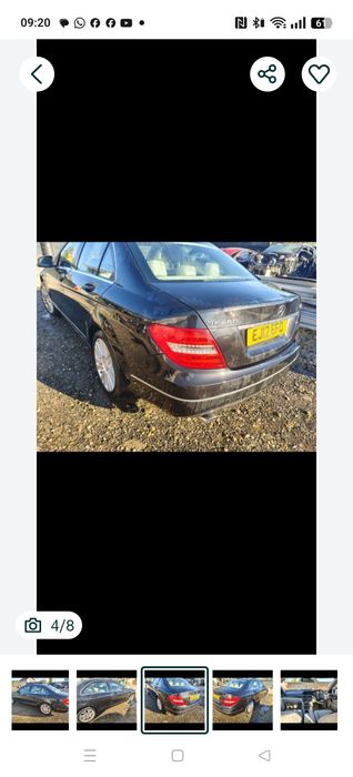 Piese jug modul abs grila parbriz geam fuzeta arcuri  Mercedes w204