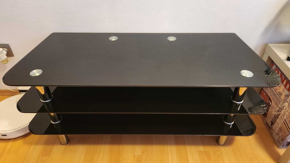 Masa TV din sticla securizata