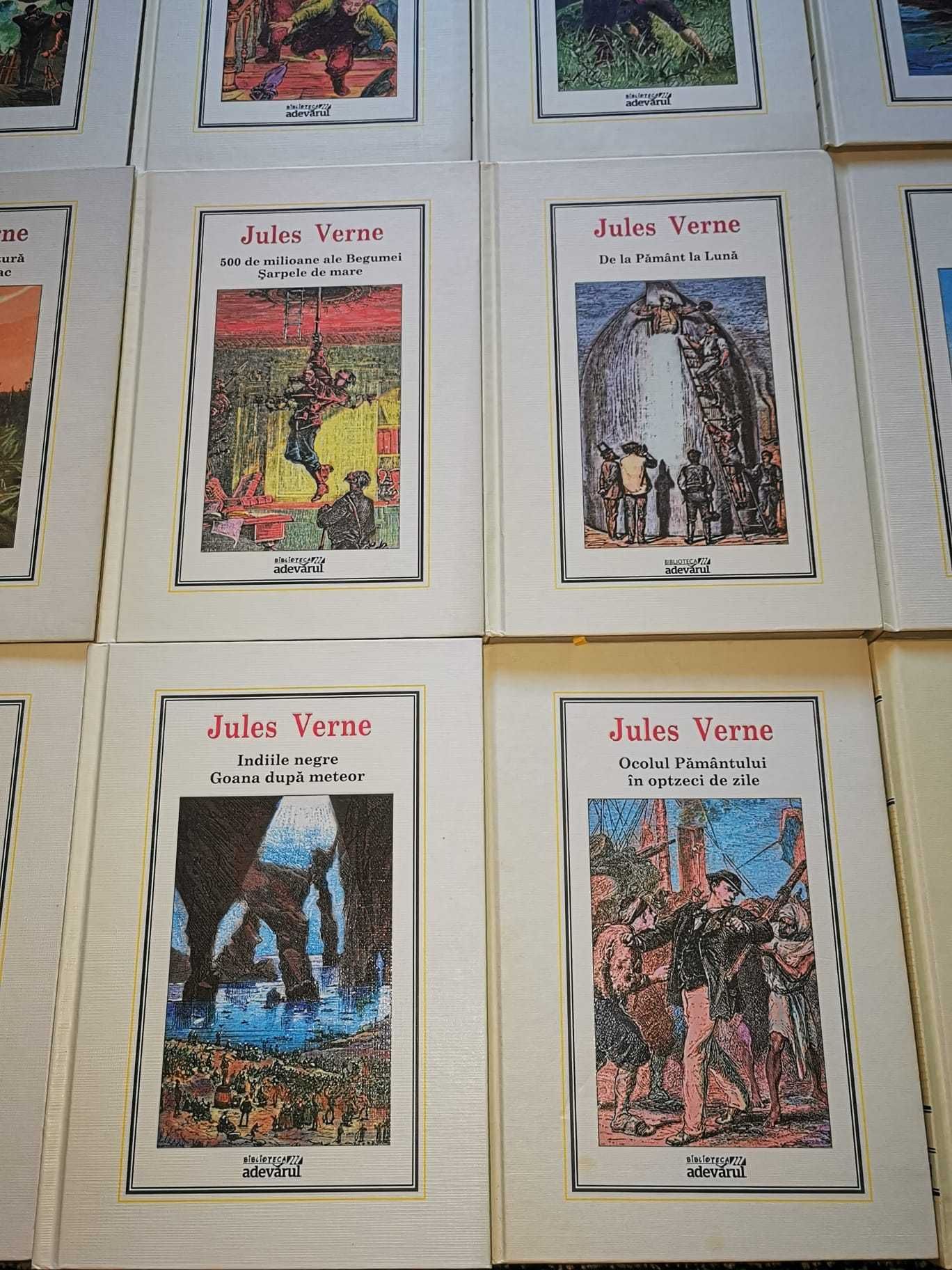 Set 18 volume Jules Verne, Colectia Adevarul, noi