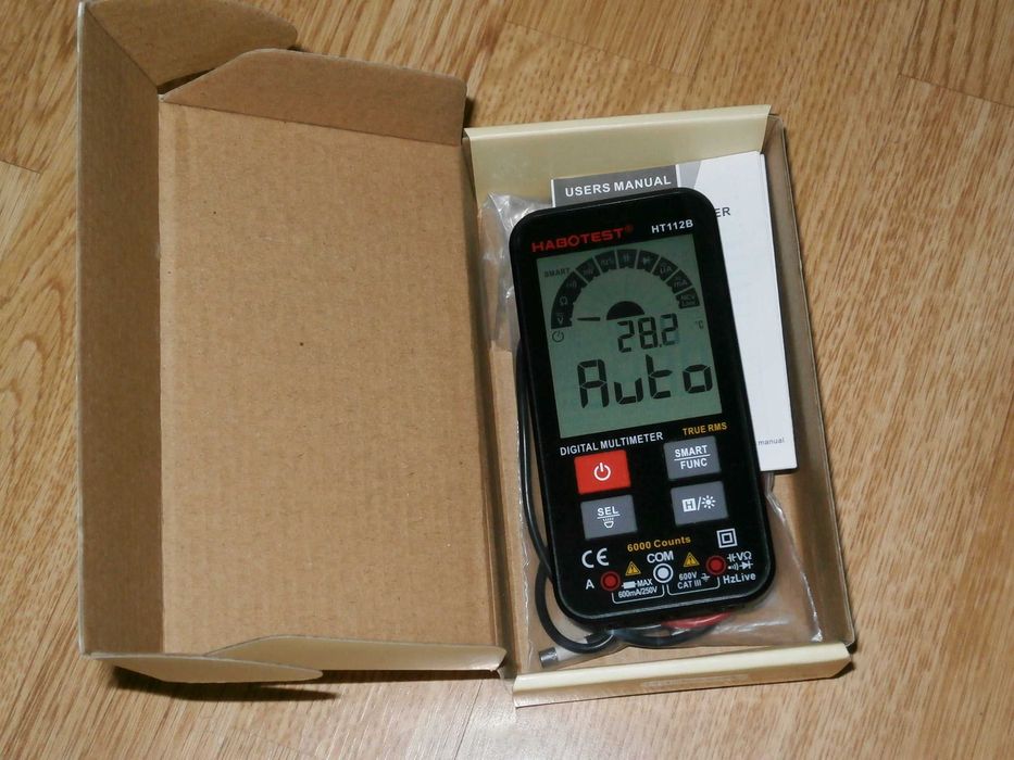 Multimetru Habotest HT112B nou in cutie