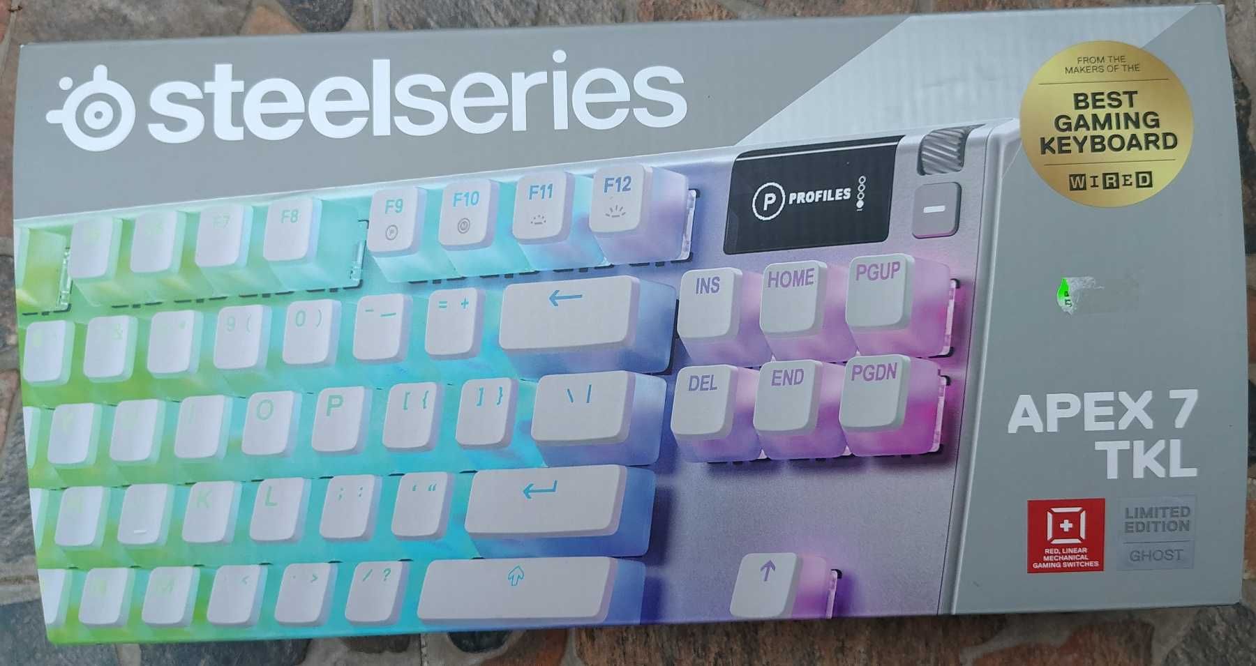 Steelseries Apex 7 Ghost TKL Red Switch