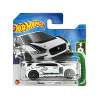 Mașinuță Hot Wheels Jaguar I-Pace eTROPHY,  alb, 1:64