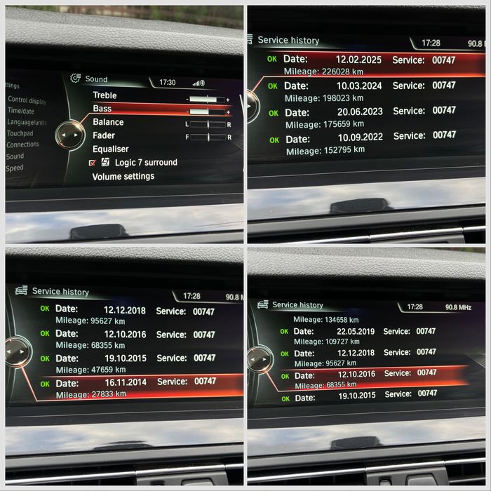 BMW F10//520D//FACELIFT/HeadUp/Harman&Kardon/Alb Perlat/Navigatie Mare